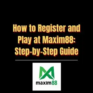 How to Register and Play at Maxim88 Step-by-Step Guide - Logo
