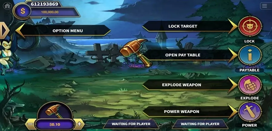 Devil Buster Fishing - Interface