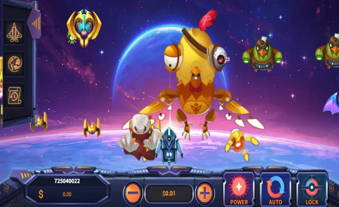 Galactic Bounty Hunter Fishing - Interface