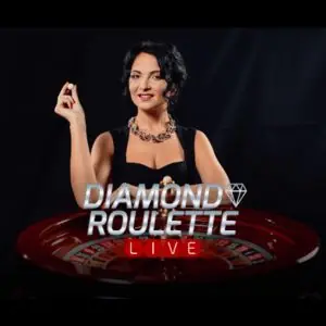 Live Diamond Roulette - Game Logo