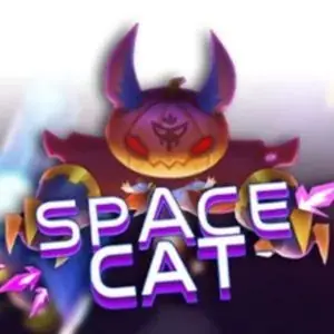 Space Cat Fishing - Game Logo